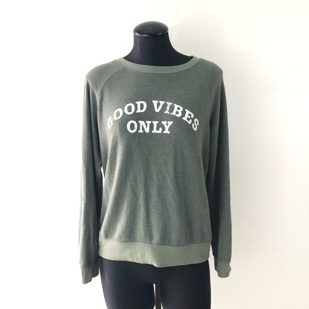 Grayson Threads Medium Good Vibes Only Sweater